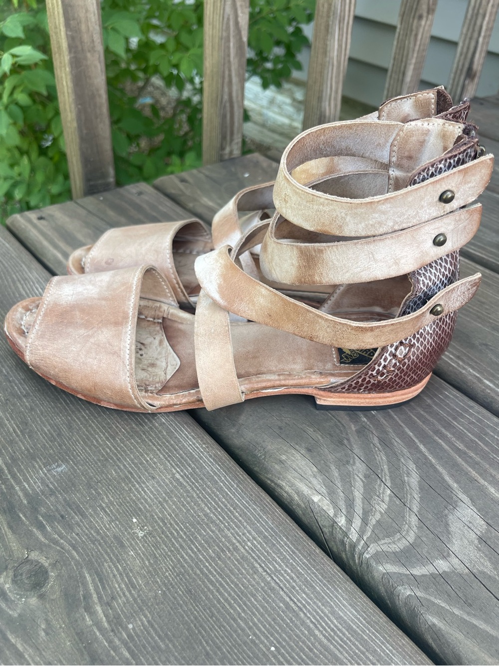 Freebird by Steven Wish strappy flat sandal